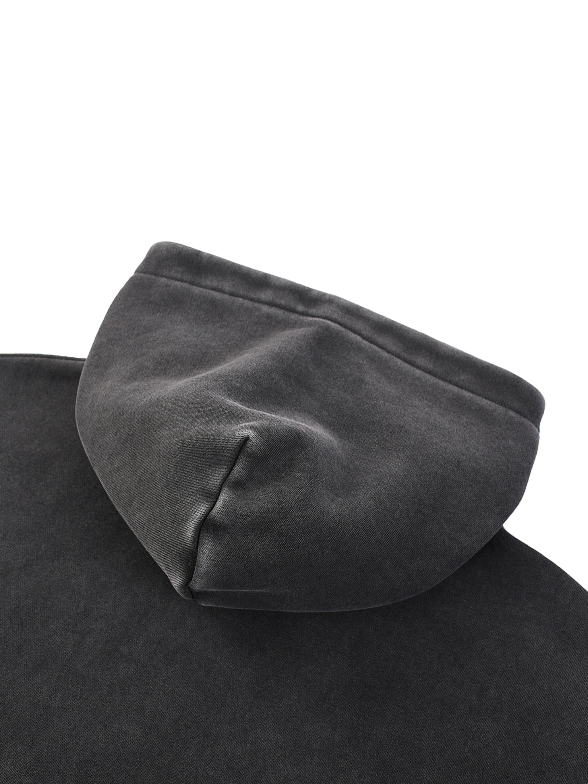 The 19th Hole Hoodie — Black & Apricot | Zero Zen Golf
